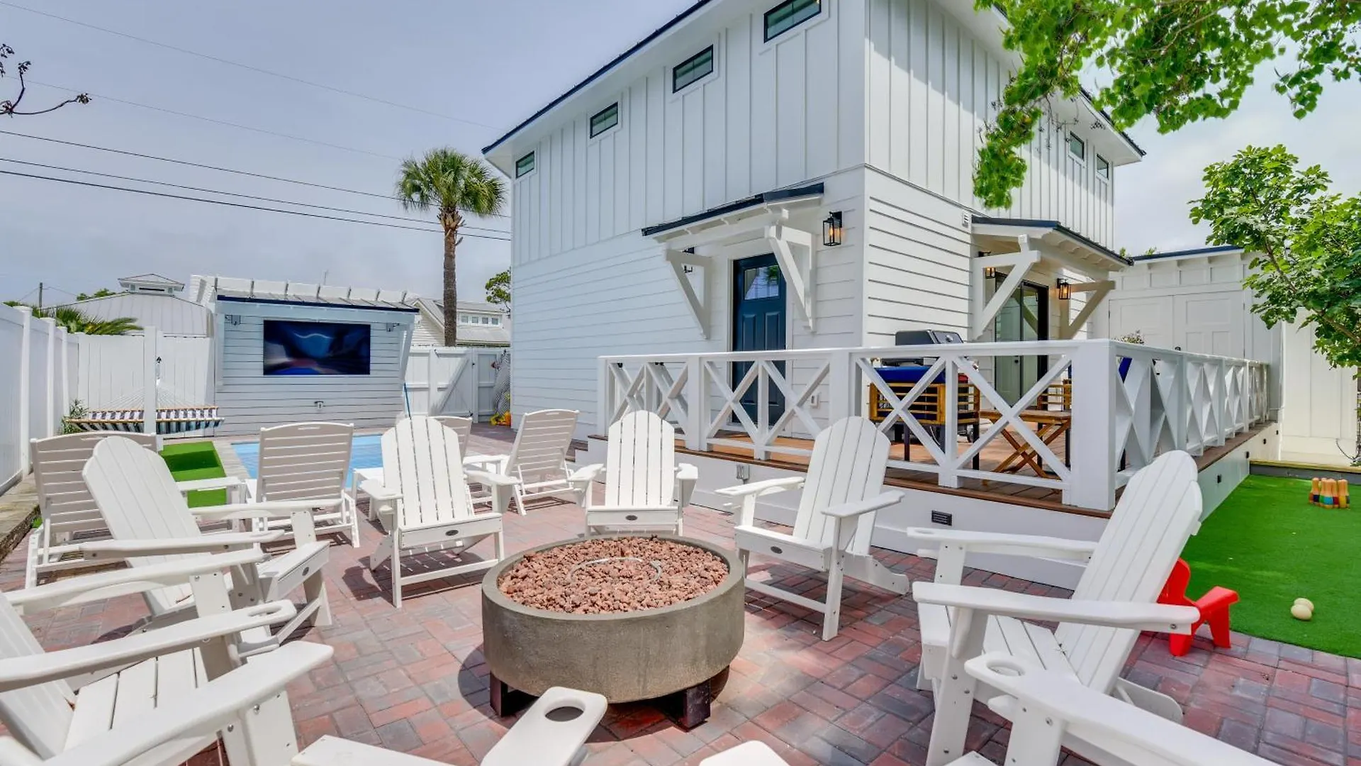Walk To Laguna Beach Pcb Home With Pool Near Gulf! Panama City Beach Tatil Evi